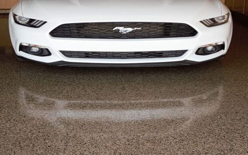 brown-epoxy-floors-with-white-mustang