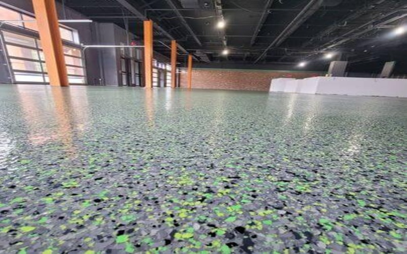 commercial-green-epoxy-floor